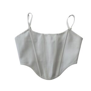 Fashion Nova White Crop Top